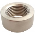 Insert inox plat à souder pour sonde lambda