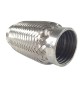 61x152mm Flexible échappement inox 304L