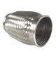 Flexible femelle pour tube 63,5mm échappement inox 304L 64X152mm