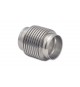 Flexible compensateur inox 304 femelle pour tube 70mm longueur 102mm