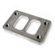Bride collecteur Twinscroll acier GARRETT T3 GT30 GT35 4 taraudages M10x150
