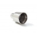 Embout de silencieux rond 102mm pour tube 60.3mm, longueur 180mm