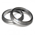 Bride descente acier V-band 2.5" / T31 pour turbo GARRETT, pour tube 63.5mm ou 76.1mm