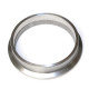 Bride descente inox V-band 3.5" pour turbo GARRETT, pour tube 88.9mm