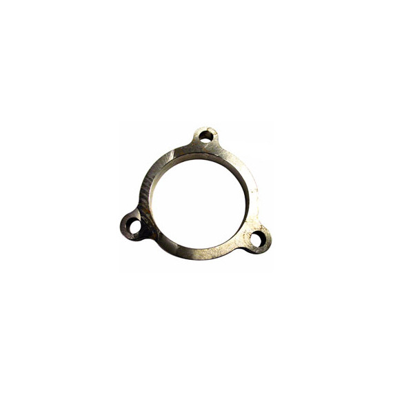 Bride descente acier T3 3 trous pour turbo GARRETT, pour tube 2.5" (63.5mm)