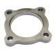 Bride descente acier T3/T31/GT 4 trous pour turbo GARRETT, pour tube 2.5" (63.5mm)