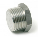 Bouchon mâle inox 1/8" NPT (sonde EGT) avec tête hexagonale