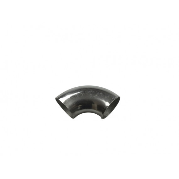 Coude inox poli 90° 3D diamètre 63.5mm épaisseur 1.5mm